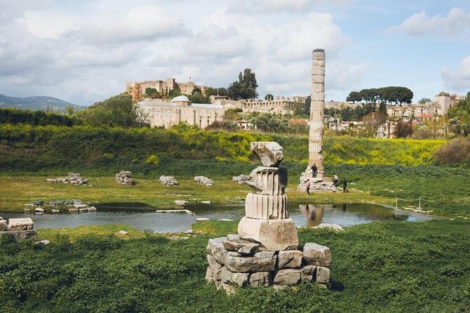 Best of Ephesus Tour From Kusadasi Port | Guaranteed on-time Return to Ship - Temple of Artemis and the View Toward St. John