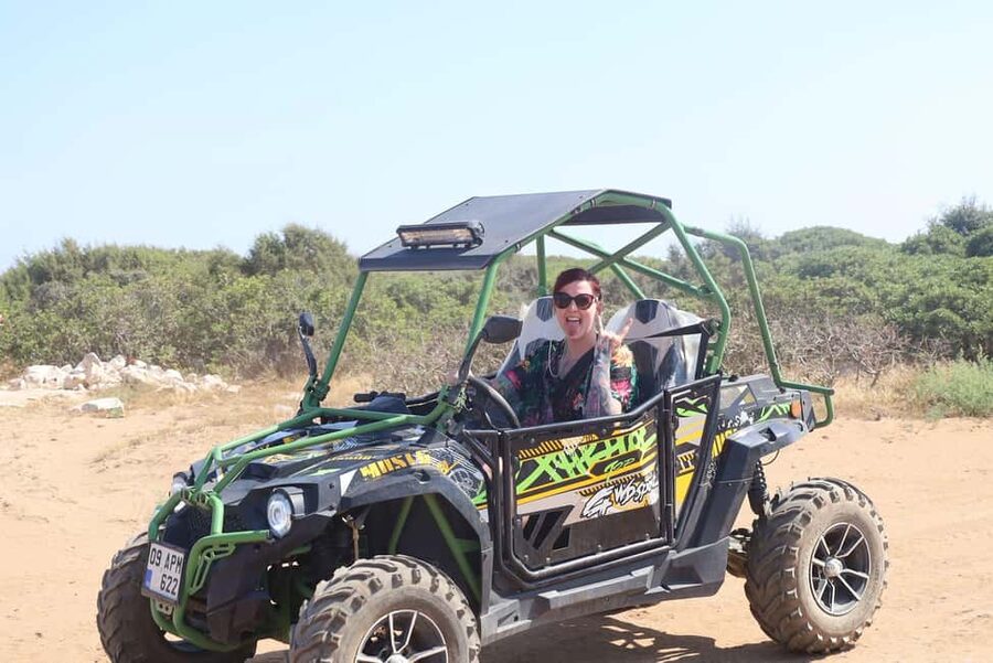 Didim/Altinkum: Buggy Safari Adventure - The Off-Road Route: Forest Trails, Dusty Tracks, Mud, and Shallow Water