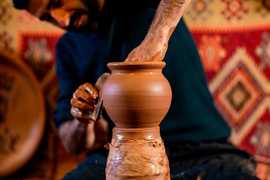 Drive by Ephesus&Ancient wonders(NO walking&NO hidden costs) - Art Ceramics workshop: paint pottery and learn the clay story