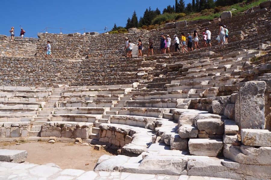 Ephesus: Half-Day Tour from Kusadasi - Scholastica Baths Public Toilets: The Practical Side of Roman Life
