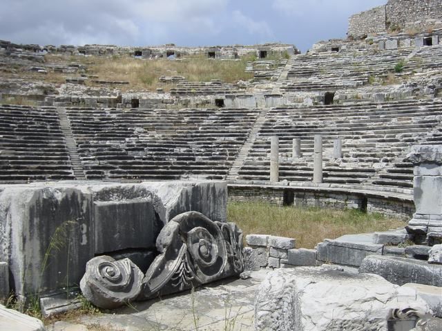 Ephesus, Priene, Miletos and Didyma Tour - Didyma: the Apollo temple, three surviving columns, and the Sacred Way
