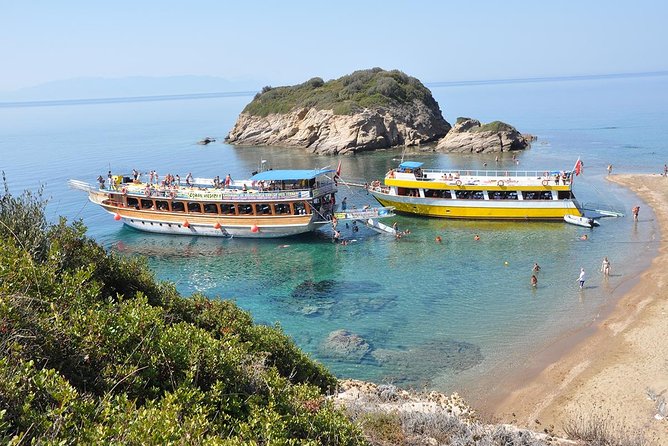 Kusadasi Aegean Sea Full-Day Boat Trip with Lunch - The coast stops: Swim time, sun time, and the reality of shore access