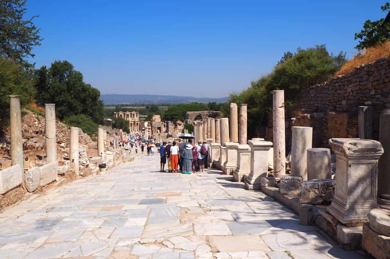 Kusadasi: Ephesus Shore Excursion with Entry Ticket - From cruise terminal to the first steps in Ephesus