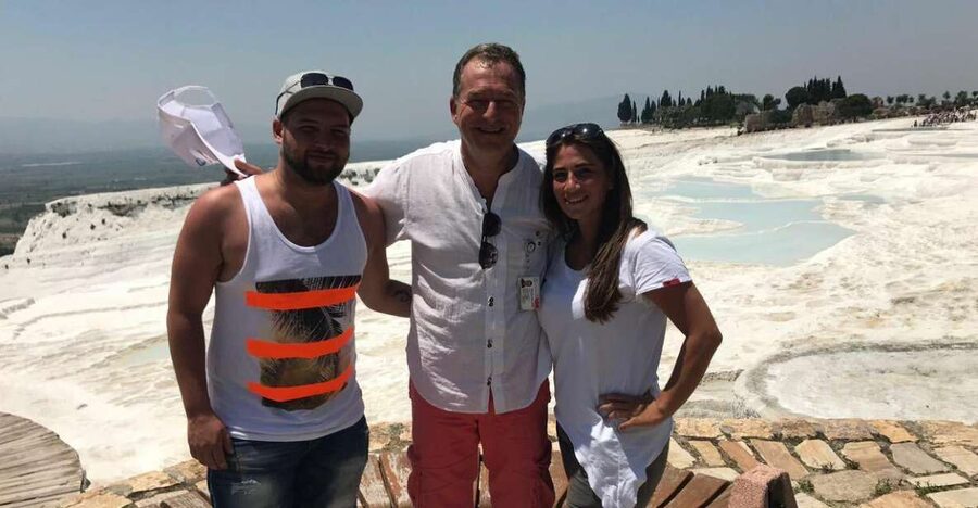 Kusadasi: Guided Pamukkale Tour - Entering Pamukkale: what to notice on the terraces