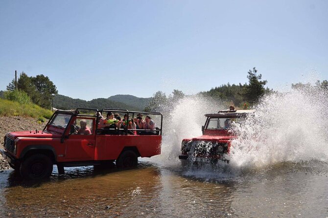 Kusadasi Jeep Safari Tour With Zeus Cave and Water Fights - Kursunlu Monastery stop: views, a break, and a possible “walk check”