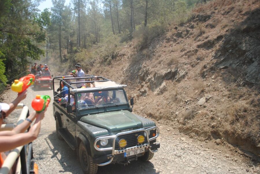 Kusadasi Jeep Safari w/ Lunch and Water Fight - Diamond Beach (Long Beach): the payoff for the ride