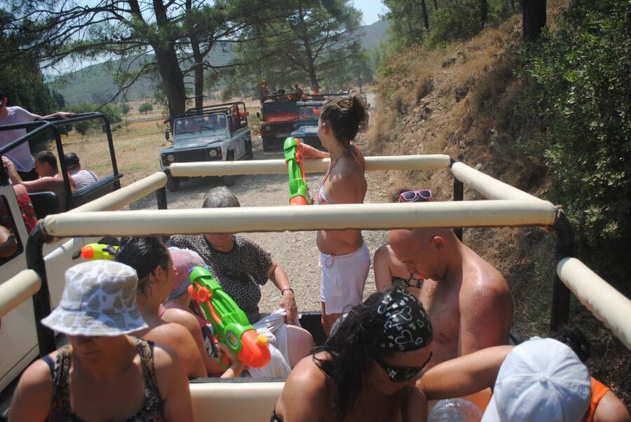 Kusadasi Jeep Safari w/ Lunch and Water Fight - Comfort, language mix, and safety you should take seriously