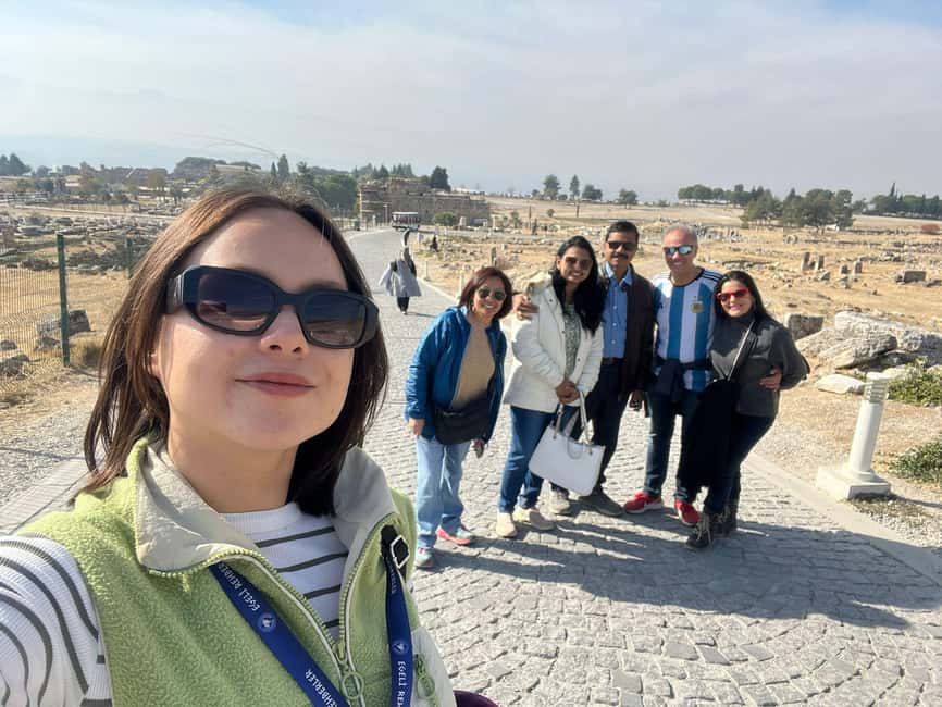 Kusadasi: Pamukkale & Hierapolis Tour with Lunch - Hierapolis Roman ruins: Odeon, Baths, Theatre, and Apostle Philip context