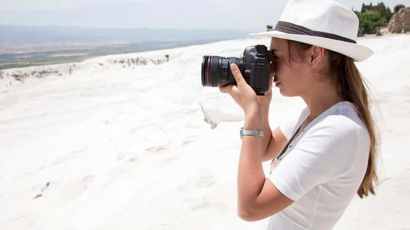 Kusadasi: Pamukkale Hot Spring & Hierapolis Small-Group Tour - Pamukkale travertines: white terraces, hot springs, and slippery fun