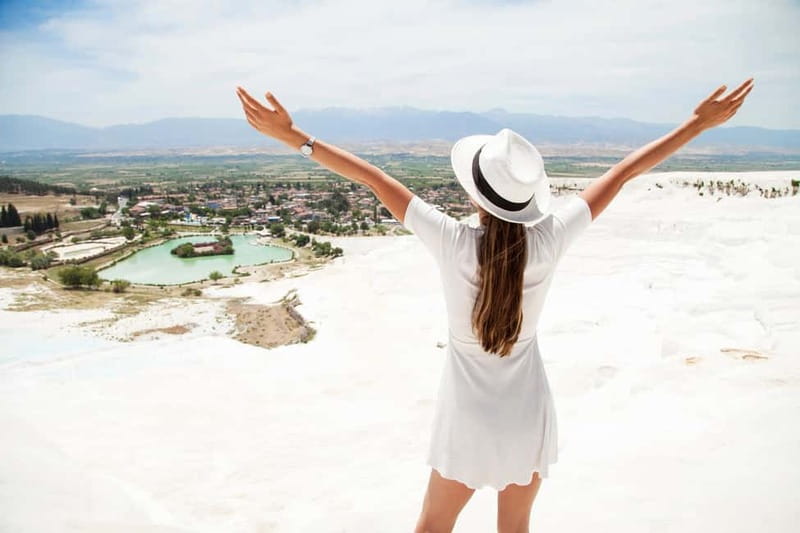 Kusadasi: Pamukkale Hot Spring & Hierapolis Small-Group Tour - Swimming time and what to expect from thermal pools