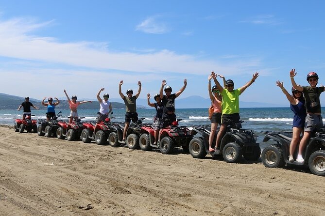 Kusadasi Quad Safari Adventure Included Transfer - The Ride Itinerary After the Beach: Dusty Roads, Water, and Trails