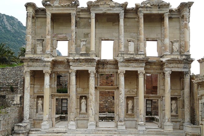 Kusadasi Shore Excursion: Private Tour to Ephesus including House of Virgin Mary and Temple of Artemis - Temple of Hadrian and the myth panels: a short stop with meaning