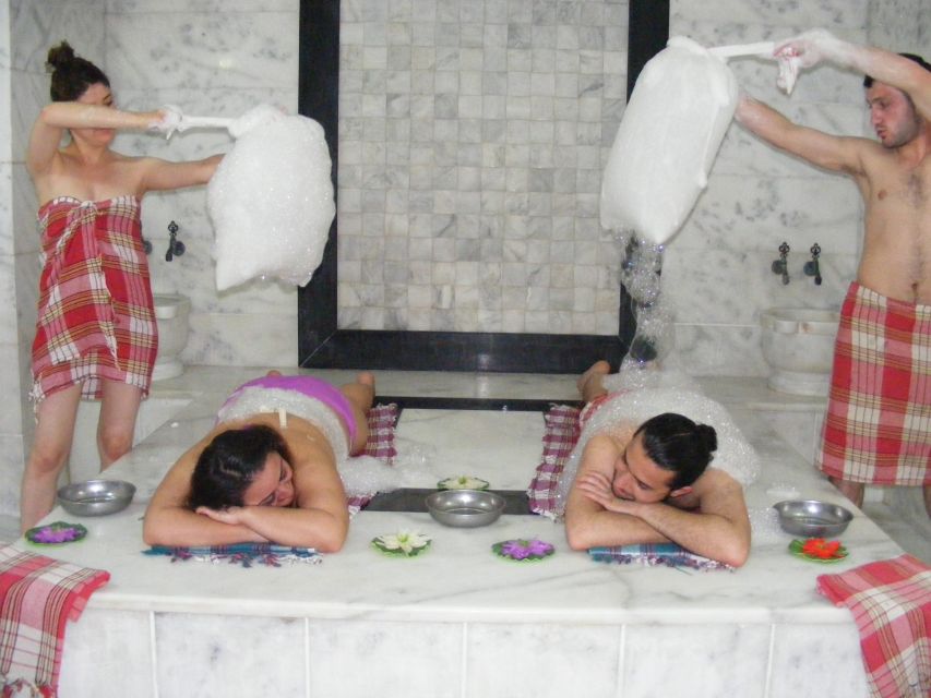 Kusadasi Turkish Bath - Jacuzzi Time: The Shock That Makes You Feel Awake