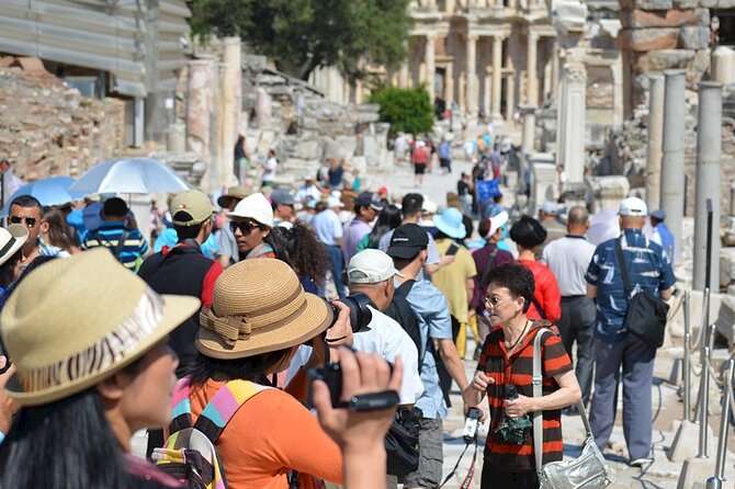 NEW: Private The Most Detailed Ephesus Shore Excursion / with Lunch - State Agora and the Odeion: two stops that explain how people lived