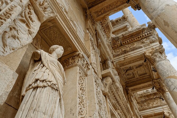 NEW: Private The Most Detailed Ephesus Shore Excursion / with Lunch - Ephesus Terrace Houses: the stairs are worth it