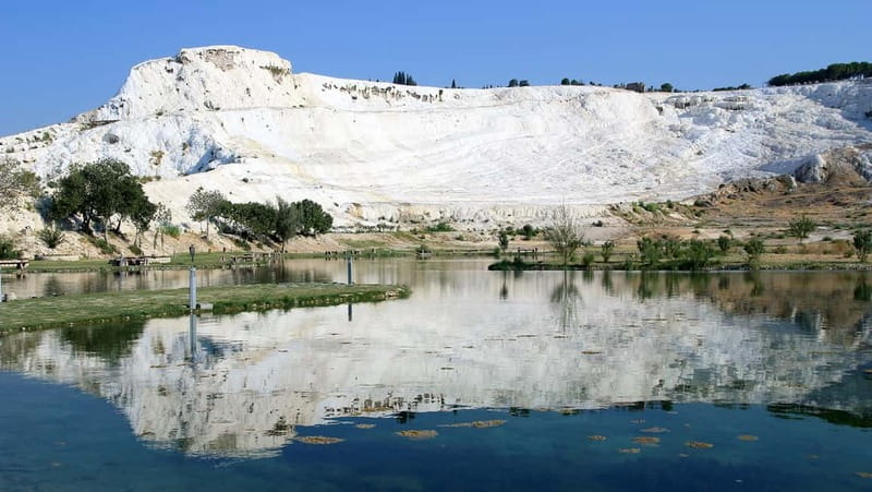 Pamukkale and Hierapolis: Full-Day Private or Group Tour - Antique Pool (Cleopatra’s Pool): The Famous Spot and the Reality Check