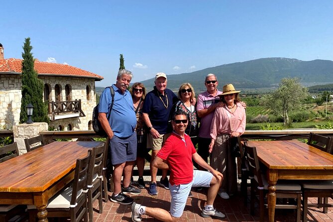 Private Ephesus Tour & Wine Tasting & Mediterrranean Lunch - Anadolu Rug Stop + Farm Lunch: Food, Coffee, and Handicraft Meets Reality
