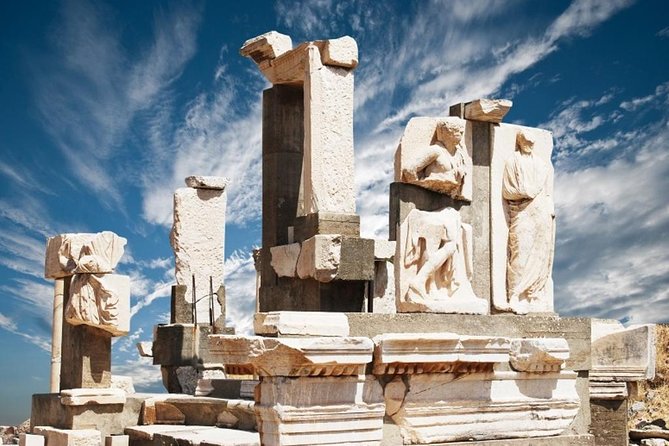 Private Tour: Ephesus Day Trip from Kusadasi with Lunch - Ancient Ephesus stops: Library of Celsus, Hadrian’s temples, Trojan fountains, and the 24,000-seat theater