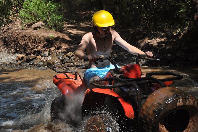 Quad or Buggy Safari in Kusadasi with Pick Up - Pamucak Beach Café Stop: The Moment to Wash Your Face (Sort Of)